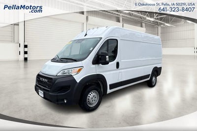 2025 RAM ProMaster 3500 Cargo Van Tradesman High Roof 159' WB w/Pass Seat